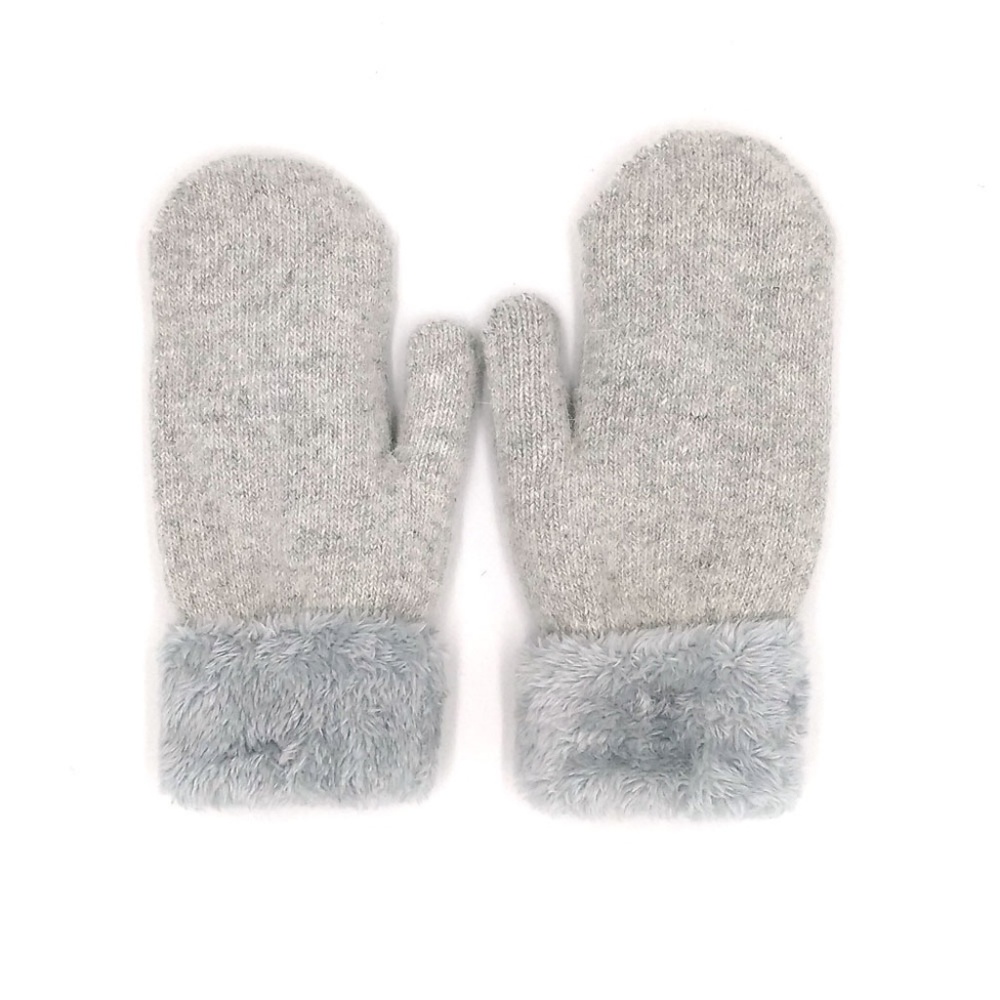 Womens Wool Mittens - Picture 4 of 5